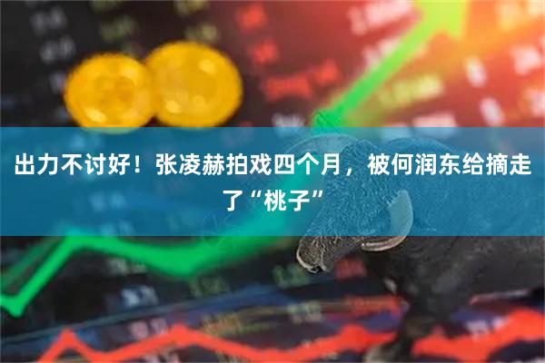 出力不讨好！张凌赫拍戏四个月，被何润东给摘走了“桃子”