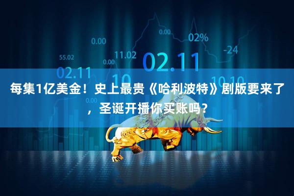 每集1亿美金！史上最贵《哈利波特》剧版要来了，圣诞开播你买账吗？